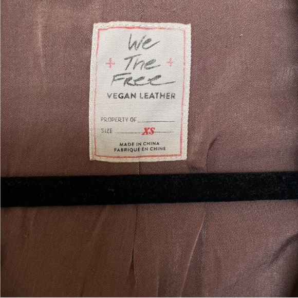 Free People Leather jacket - Picture 4 of 5